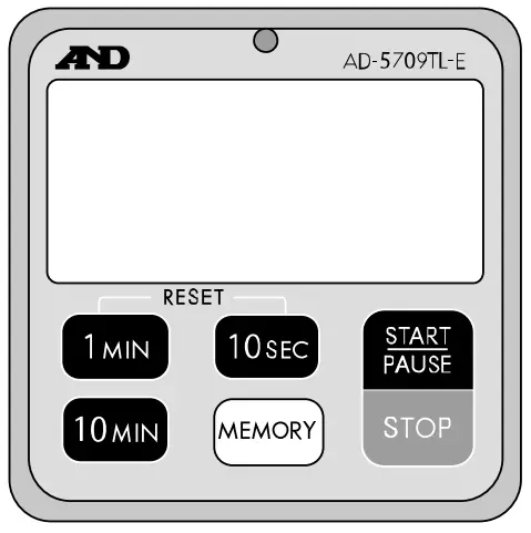 AND AD-5709TL Multifunction Waterproof Timer
