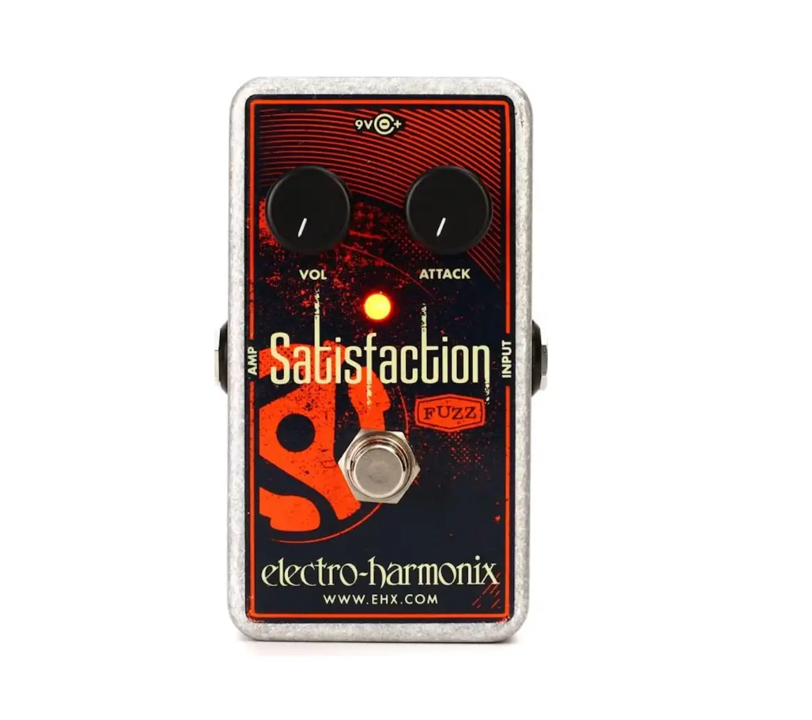 Electro-harmonix Satisfaction Plus Fuzz Pedal Instruction Manual Electro-harmonix Satisfaction Plus Fuzz Pedal Instruction Manual