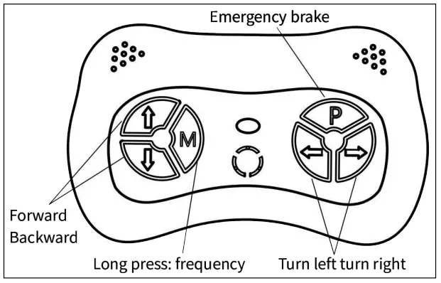 Joywhale B0BHWLZ6X3 12V Kids Ride on Bumper Car Race Toy Electric Battle Vehicle -fig 6