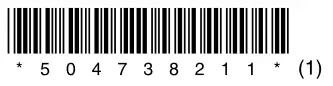 SONY YY2978 Float Run - bar code