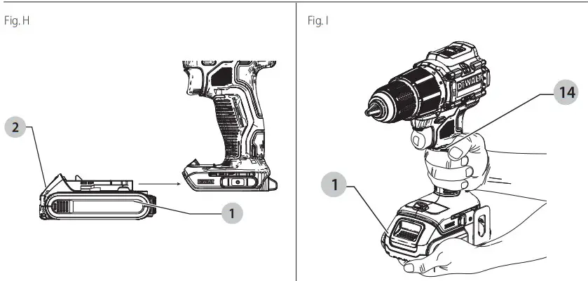 DEWALT DCD794 20V Max Compact 1 2 Inch 13 mm Drill Driver - fig 2