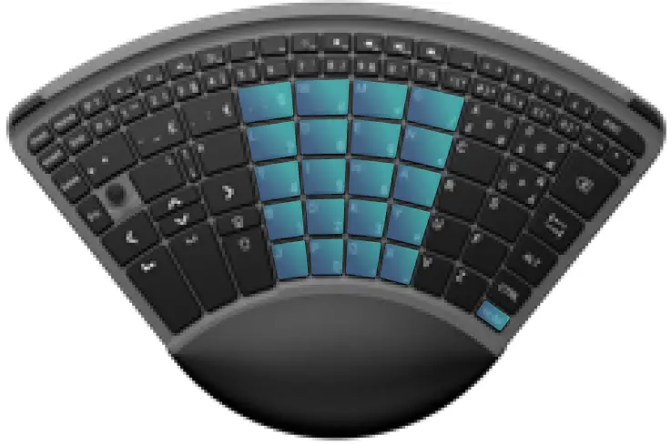 TiPY One Hand Keyboard 11