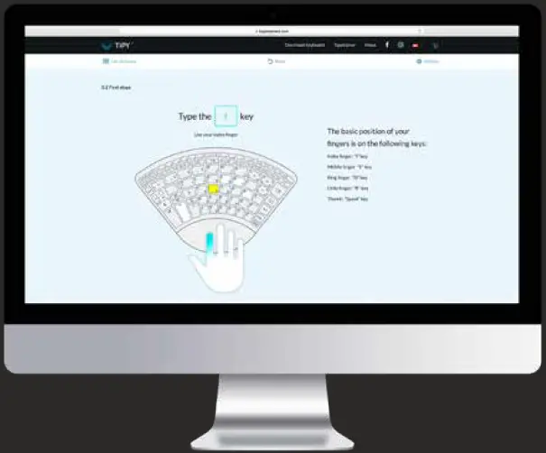 TiPY One Hand Keyboard 13