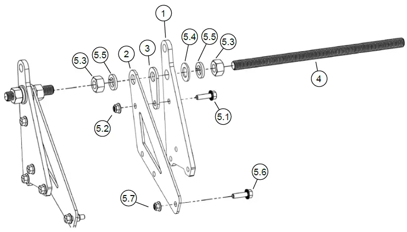 KFi-PRODUCTS-106326-SQ-Push-Tube-6-Inch-Leveling-Kit-fig- (1)