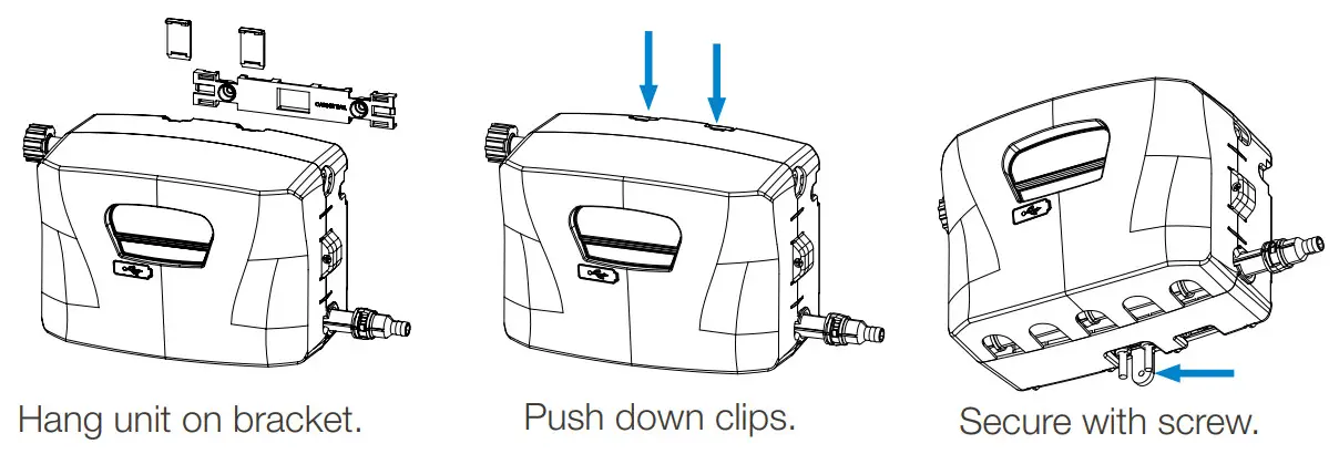 HYDRO EvoClean with Total Eclipse Controller - bracket