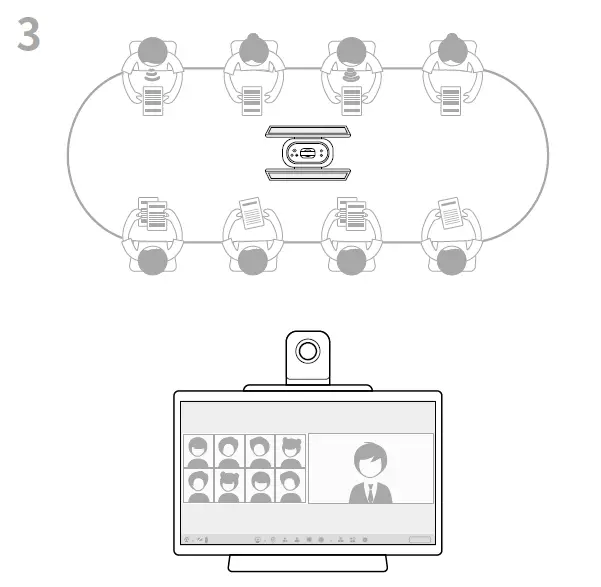 KANDAO-MT1001-Meeting-Ultra-Stand-AloneVideo-Conferencing-Terminal-11