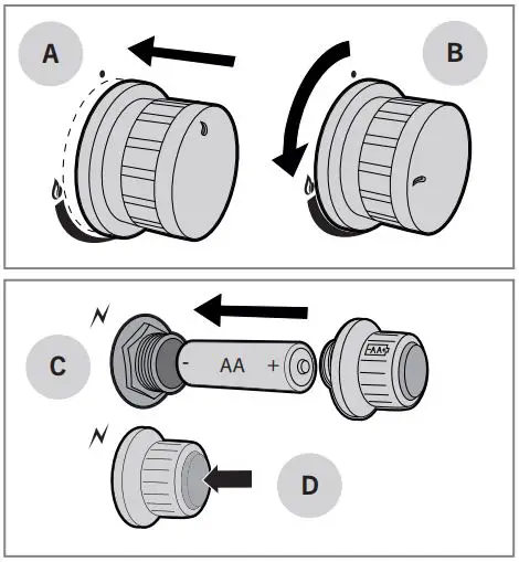FIG 22 Igniting the burners with a piezo igniter.JPG