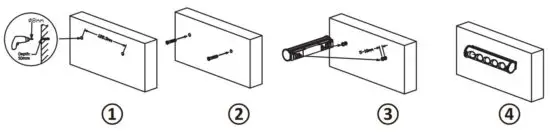 FIG 14 LAMP WALL MOUNT WITH SCREWS.JPG