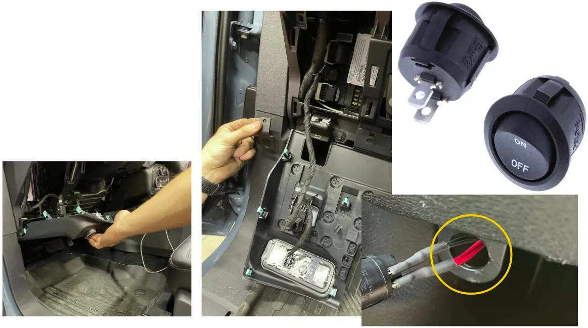 Installations Rocker Switch