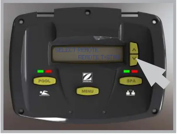 Jandy H0295900 Heater Controls - Set-Up 4