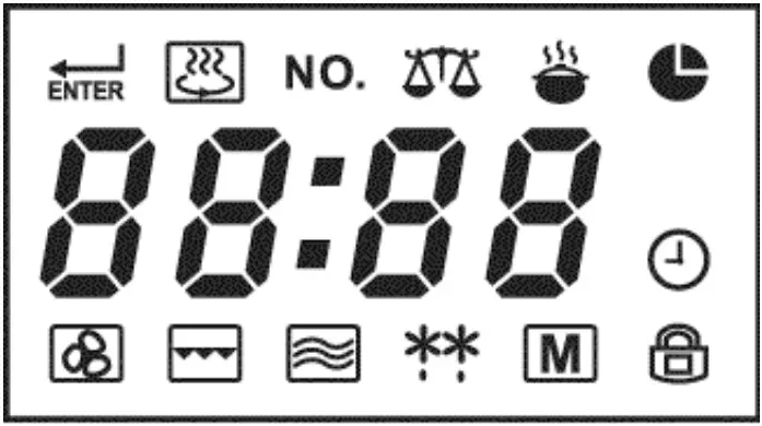 SEVERIN MW 7773 Microwave Oven - Display