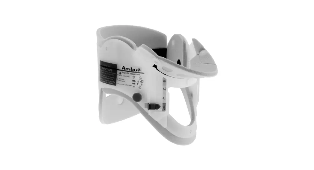 Ambu Perfit Ace Collar One Piece Rigid Cervical Spine Immobilization Device Instruction Manual