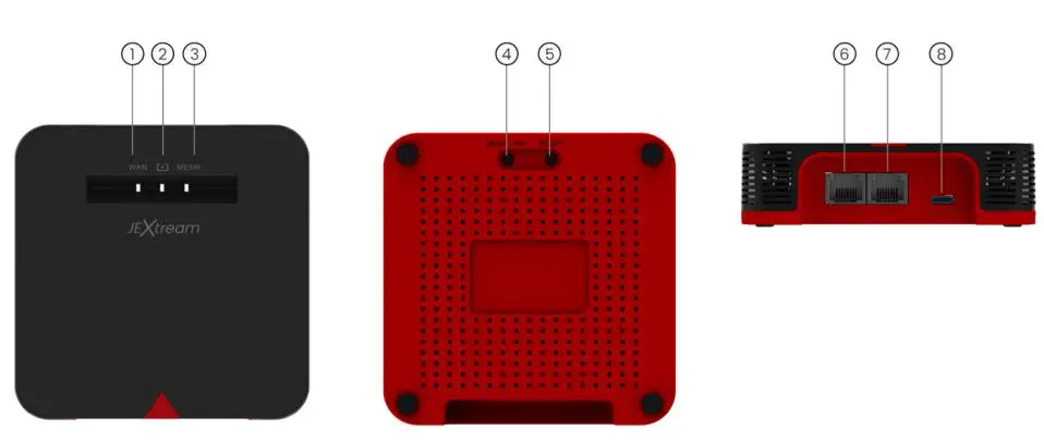 Franklin FX10 JEXtream AX1800 WiFi 6 Mesh Extender User Manual - WiFi 6 Mesh Extender Overview