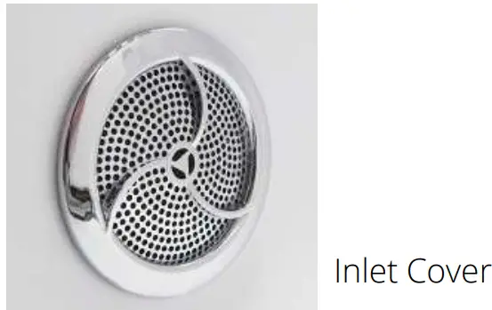 ella ACRYLIC Walk In Bathtubs - Cover