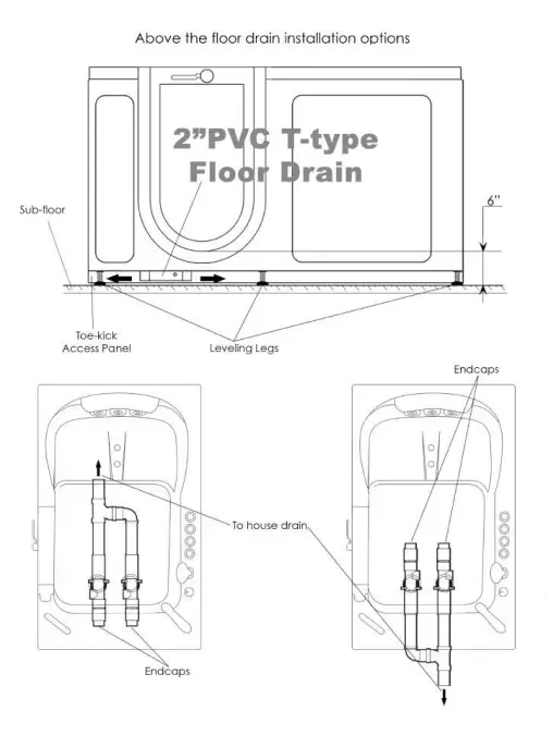 ella ACRYLIC Walk In Bathtubs - WRONG2