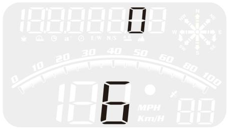 wiiyii G10 GPS Speed Meter - parameter 5