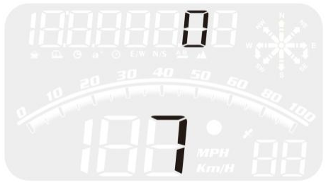 wiiyii G10 GPS Speed Meter - parameter 6