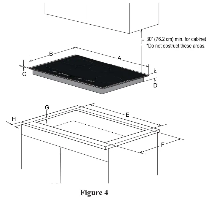 SHARP SCH2443GB Induction Cooktop with Side Accessories - fig 3