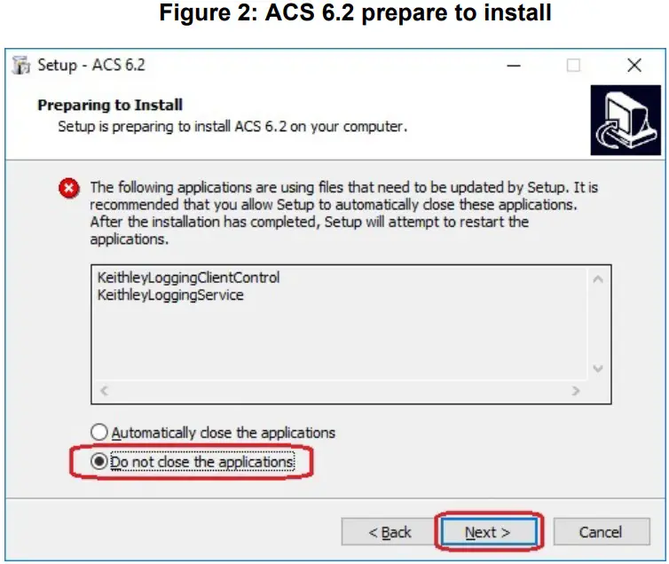 KEITHLEY 4200A SCS Automation Characterization Suite Standard Edition - prepare to install