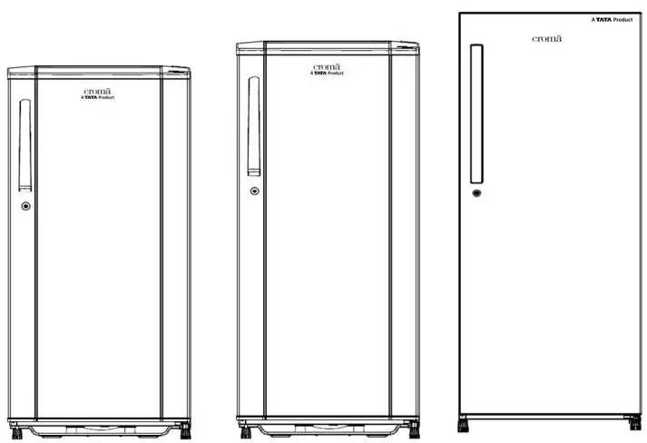 croma CRLR165DCC008901 Direct Cool Refrigerator -