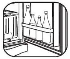 croma CRLR165DCC008901 Direct Cool Refrigerator - Bottle Storage