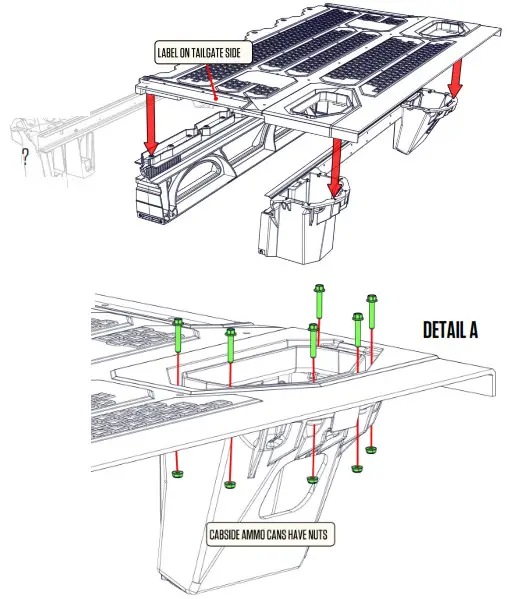 DECKED DF1 Ford F-150 Truck Bed Storage System - Fig6