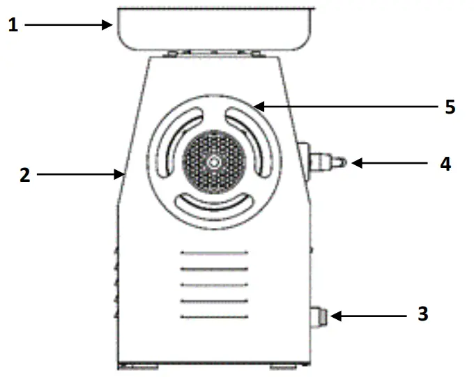 metcalfe Ti32R Meat Mincer - Your Mincer