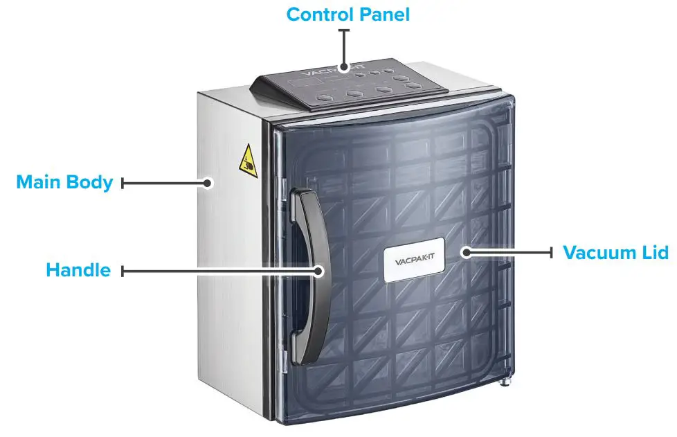 VacPak-It 186VMC10V Seal Bar Instruction Manual - Features