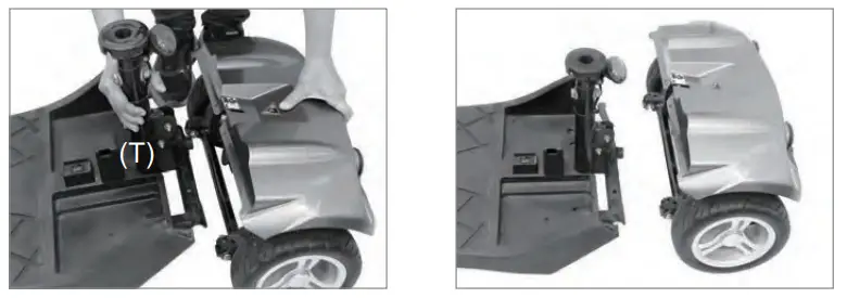 Abilize HS-328 Stride Sport Travel Mobility Scooter - Figer11