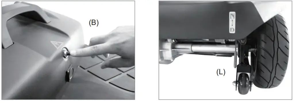 Abilize HS-328 Stride Sport Travel Mobility Scooter - Figer5