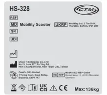 Abilize HS-328 Stride Sport Travel Mobility Scooter - Icon6