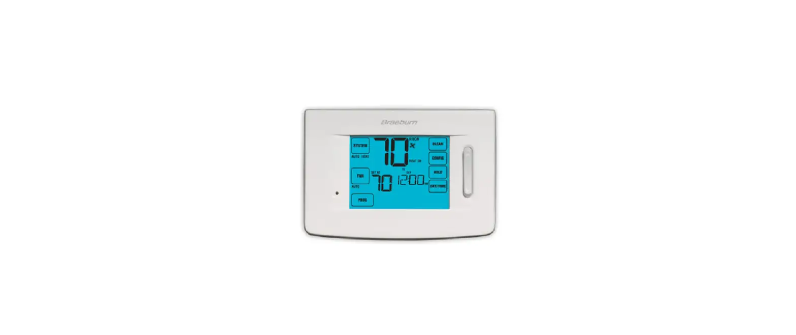 Braeburn 3220 Non-programmable Thermostat Product Specifications