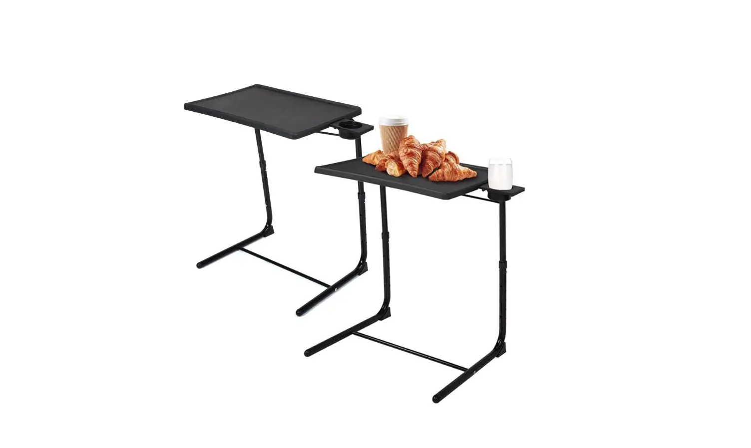 Jaxpety Hg61y1246 Folding Tv Tray Table Laptop Stand Cup Holder User Manual