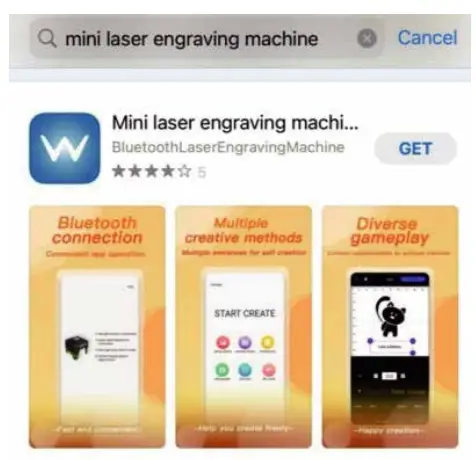 COMGROW Z1 Laser Engraver - App