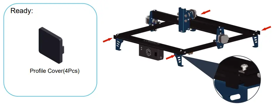 COMGROW Z1 Laser Engraver - Belt 1