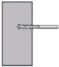 better bathrooms 405mm400mm Cloakroom Matt Wall Hung Basin - Wall