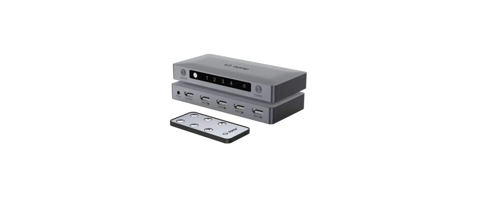 Totu Tt-hs001b Hdmi 2.0 Switcher With Ir Remote Control User Manual