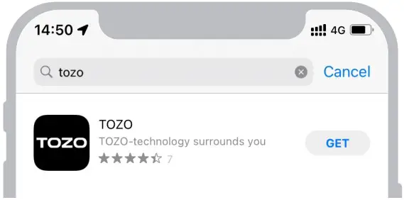 TOZO APP pairing