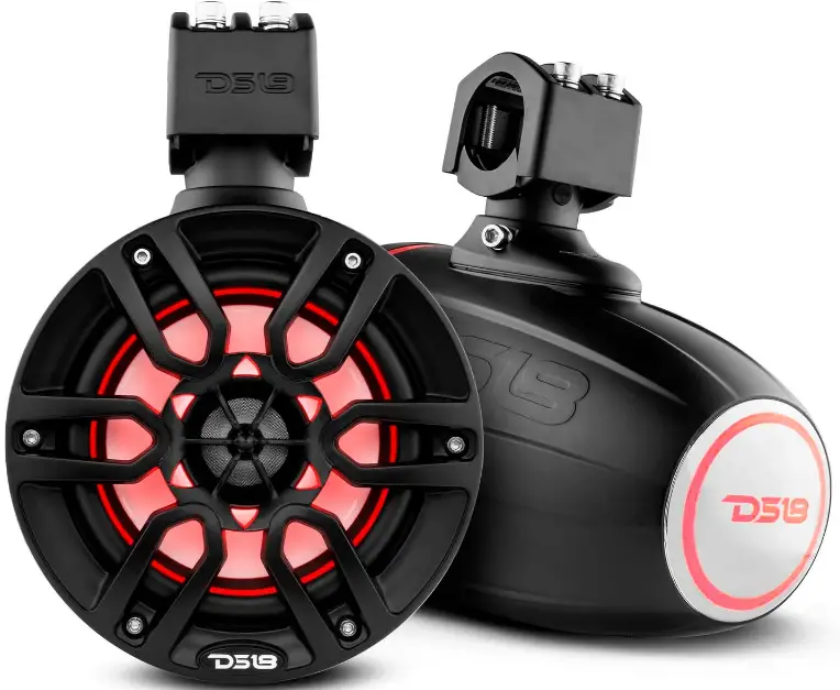 DS18 NXL-X6TP 6.5 Inch Wakeboard Pod Tower Speakers