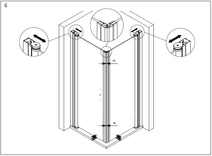 SCHULTE-EP237006-Shower-Door-with-Pivoting-Side-Panel-FIG-22