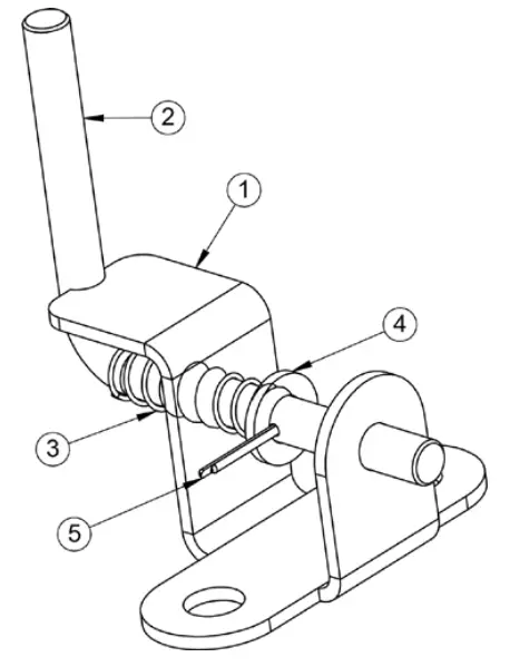 GENERAL PUMP DHRA50150SS Stainless Steel Industrial Hose Reels -PARTS LIST 1