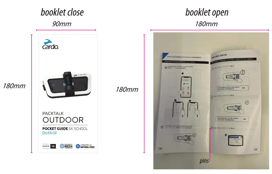cardo Outdoor Student Packtalk Ultimate Outdoor Sports Communicator - Fig6