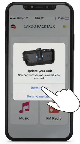 cardo Outdoor Student Packtalk Ultimate Outdoor Sports Communicator - app3