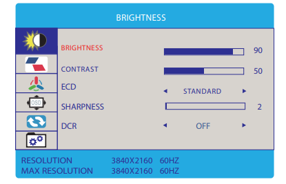 Setting- Brightness