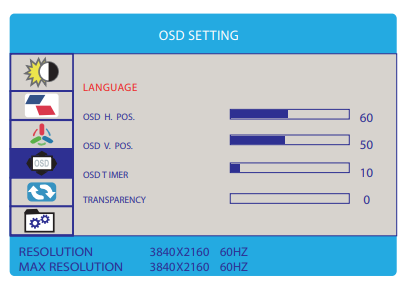 Osd Setting