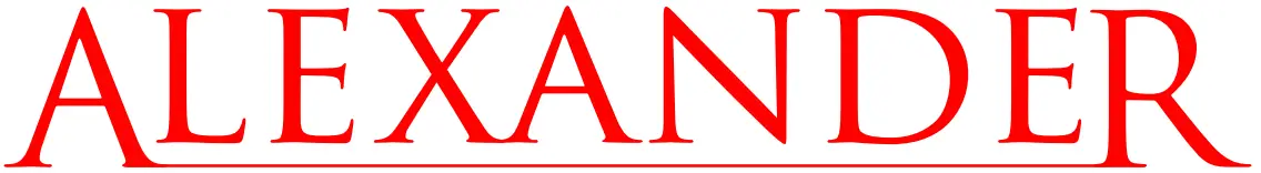 ALEXANDER Logo