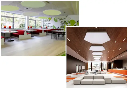 Nimbus Acoustic Ceiling Cloud - familiarize