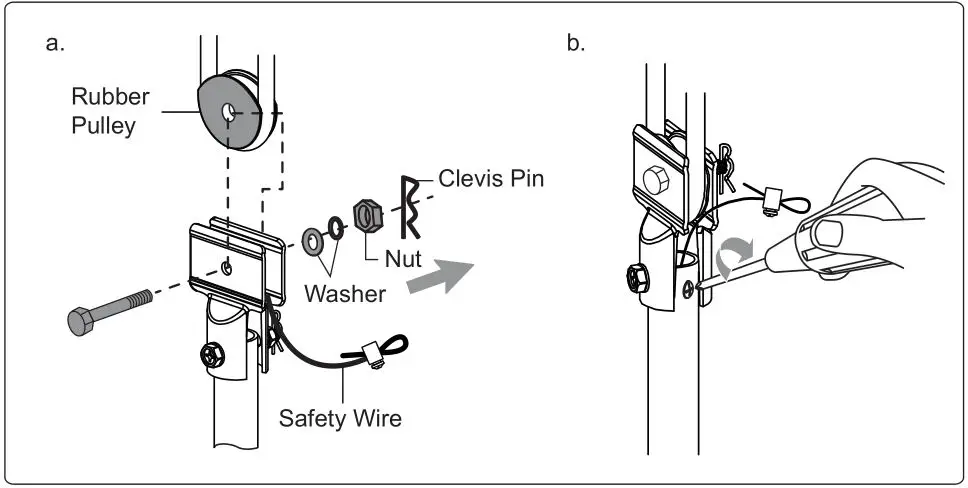 Vannus IRIZ-5B 56 Ceiling Fan - Installation Instruction step 3