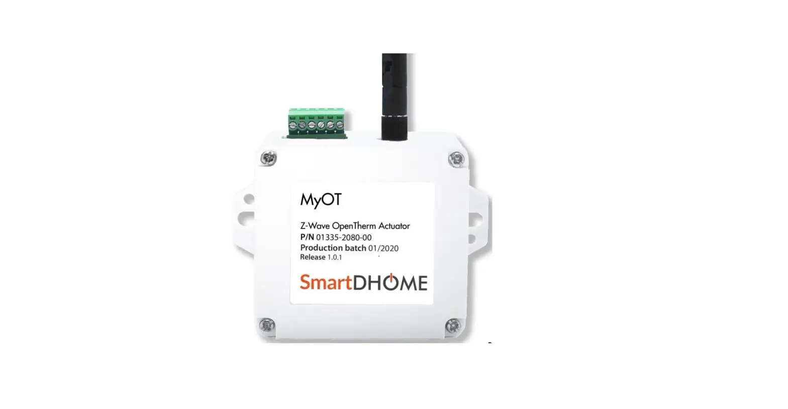 Smartdhome Myot Interface/actuator For Opentherm Boilers User Manual Smartdhome Myot Interface/actuator For Opentherm Boilers User Manual