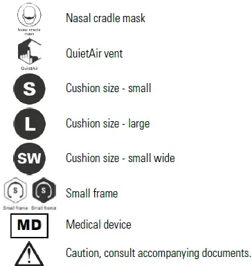 ResMed AirFit N30i Nasal CPAP Mask Starter 13